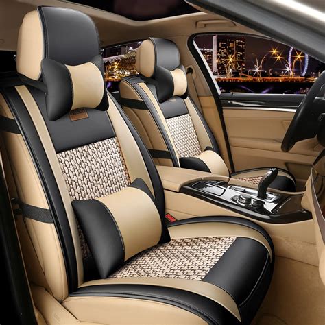 Leather Car Seat Covers .